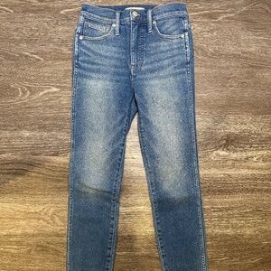 Madewell high-rise skinny jeans